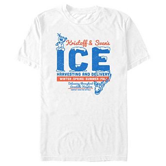 Disney's Frozen Men's Kristoff & Sven's Ice Harvesting And Delivery Tee