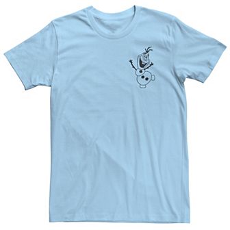 Disney's Frozen Olaf Men's Simple Outline Portrait Tee