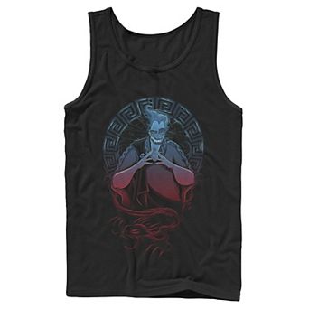 Disney's Villains Hades Men's Gradient Circle Portrait Tank Top