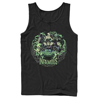 Disney's Villains Infamous Evil Group Men's Tank Top