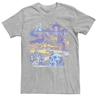 Disney's Villains Men's Map Poster Tee