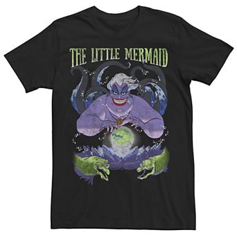 Disney's The Little Mermaid Men's Evil Ursula Crystal Ball Tee