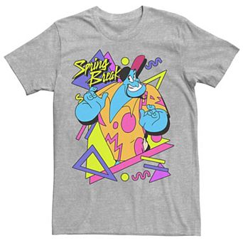 Disney's Aladdin Genie Men's Retro 90's Style Poster Tee