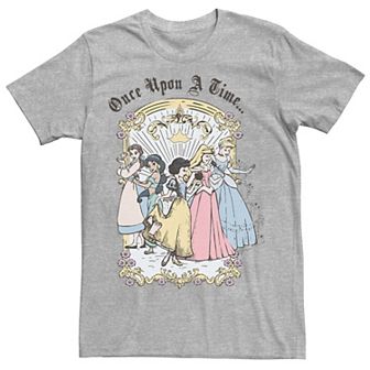 Men's Disney Princess Once Upon A Time Vintage Cartoon Tee