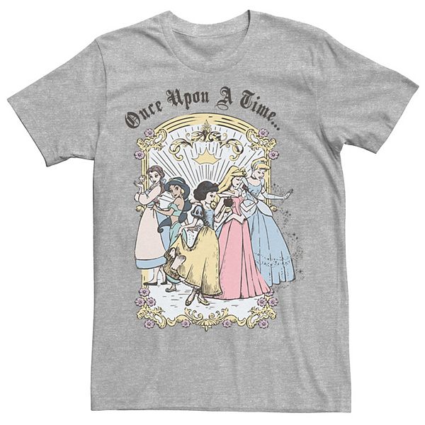 Men S Disney Princess Once Upon A Time Vintage Cartoon Tee