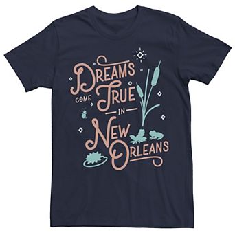 Men's Disney Princess And The Frog Dreams Come True Tee
