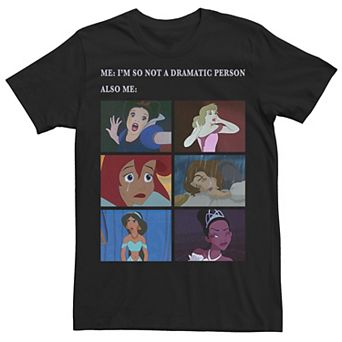 Men's Disney Princess I'm So Not A Dramatic Person Tee