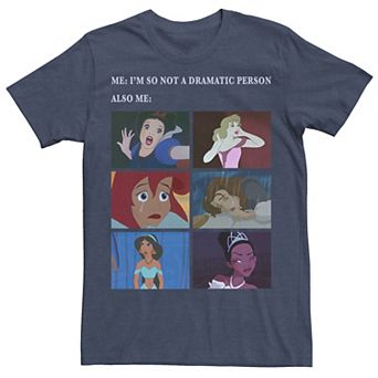 Men's Disney Princess I'm So Not A Dramatic Person Tee