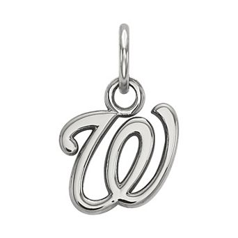 LogoArt 10K Gold Washington Nationals Pendant