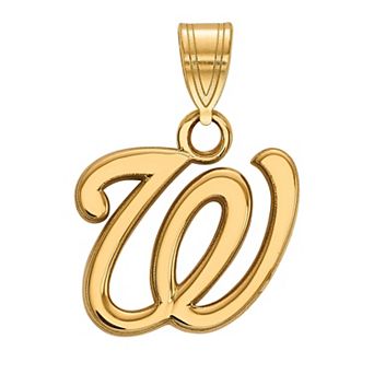 LogoArt 14K Gold Washington Nationals Pendant