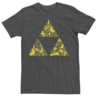 Men's Nintendo Zelda The Elements of Hyrule Tee