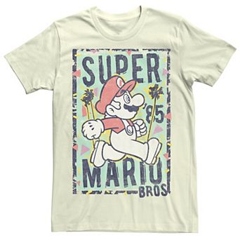 Men's Nintendo Super Mario '85 Flower Poster Tee