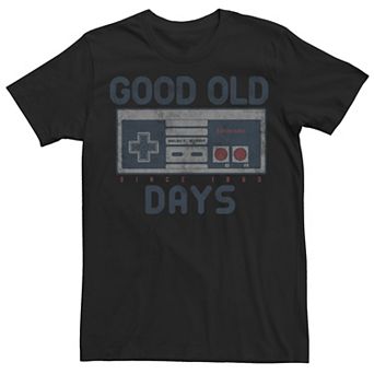 Men's Nintendo NES Controller Good Old Days Tee