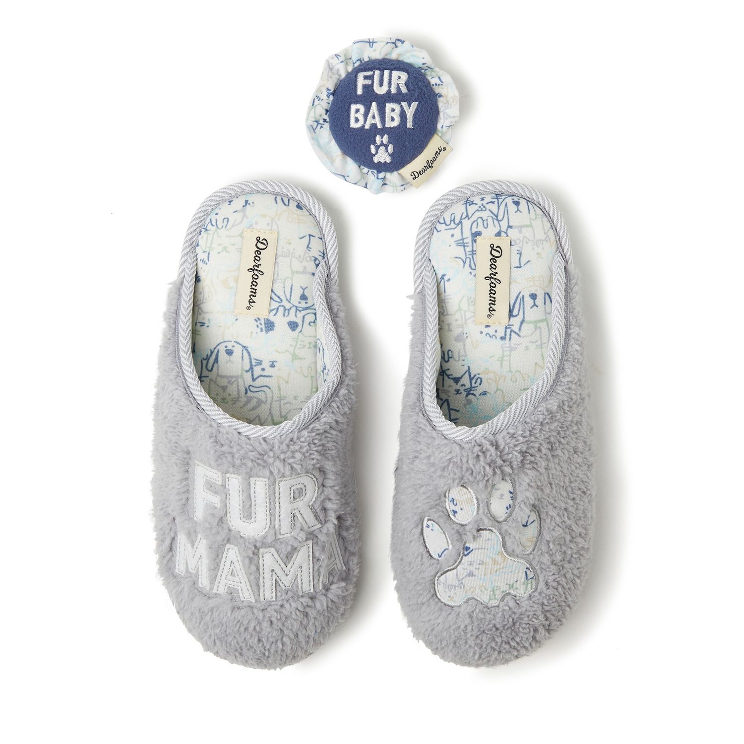 kohls womens slippers dearfoam