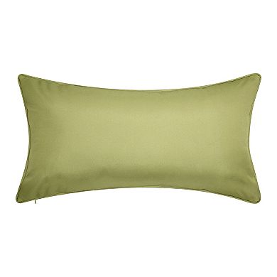 Edie @ Home Dimensional Indoor & Outdoor Delightful Dahlia Throw Pillow