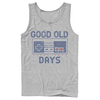Men's Nintendo NES Controller Good Old Days Retro Tank Top