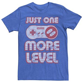 Men's Nintendo SNES Controller One More Level Tee