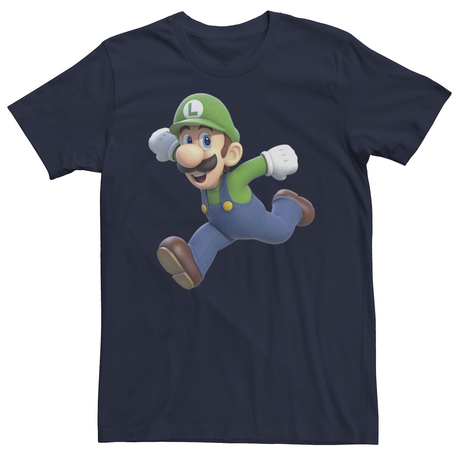 Image for Licensed Character Men's Nintendo Luigi Portrait Tee at Kohl's.