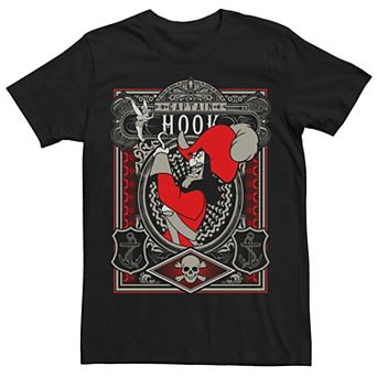 Men's Disney's Peter Pan Captain Hook Poster Tee