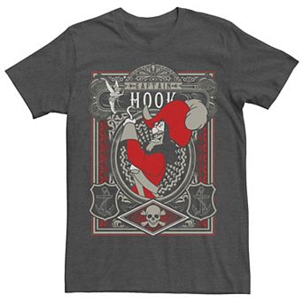 Men's Disney's Peter Pan Captain Hook Poster Tee