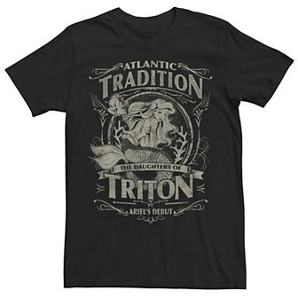 Disney's The Little Mermaid Men's Atlantic Tradition Poster Tee