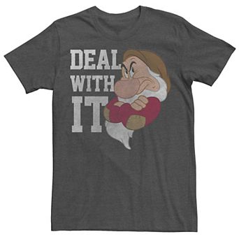 Disney's Snow White Grumpy Deal With It Men's Tee