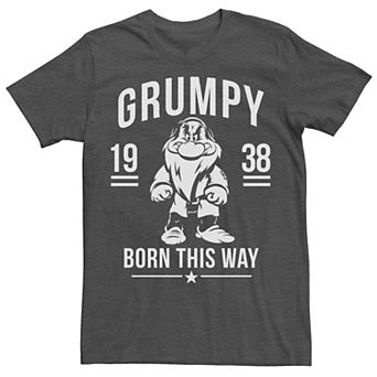 Disney's Snow White Grumpy Men's Born This Way Tee