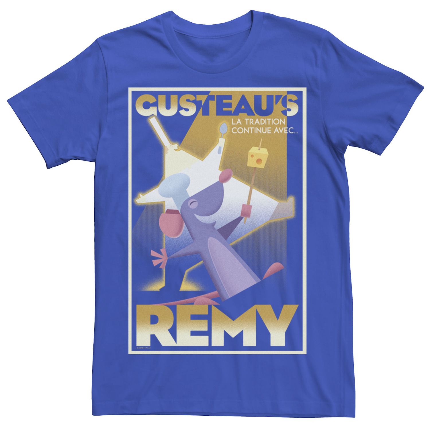 Image for Disney / Pixar Men's Ratatouille Remy And Gusteau Poster Tee at Kohl's.