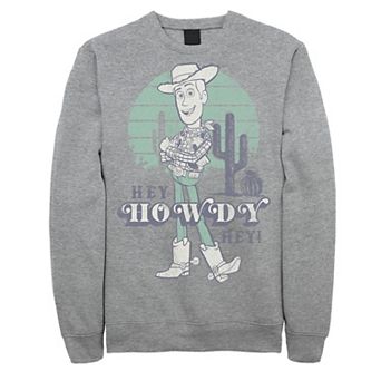 Disney / Pixar's Toy Story Woody Men's Pastel Hey Howdy Hey Sweatshirt