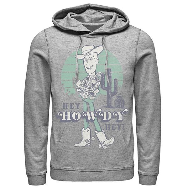 Men s Disney Pixar Toy Story Pastel Hey Howdy Hey Woody Hoodie