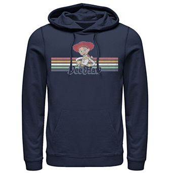 Disney / Pixar's Toy Story Jessie Men's Cowgirl Rainbow Stripe Yee Haw Hoodie