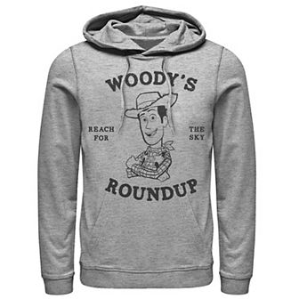 Disney / Pixar's Toy Story Men's Woody's Roundup Outline Sketch Hoodie