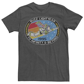 Disney / Pixar's Toy Story Buzz Lightyear Men's To Infinity Badge Tee