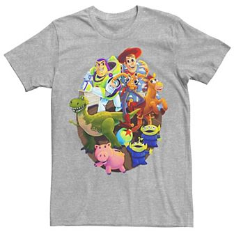 Disney / Pixar's Toy Story Men's Main Cast Circle Logo Tee
