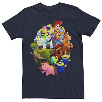 Disney / Pixar's Toy Story Men's Main Cast Circle Logo Tee