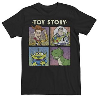 Disney / Pixar's Toy Story Men's Square Retro Portraits Tee