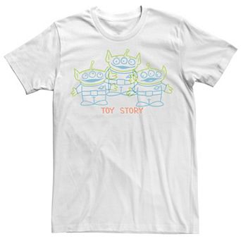 Disney / Pixar's Toy Story Aliens Men's Line Art Tee