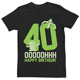Disney / Pixar's Toy Story Aliens Men's OOOOH Happy 40th Birthday Tee