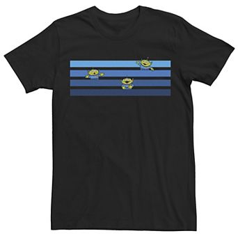 Disney / Pixar's Toy Story Men's Gradient Stripes Aliens Tee