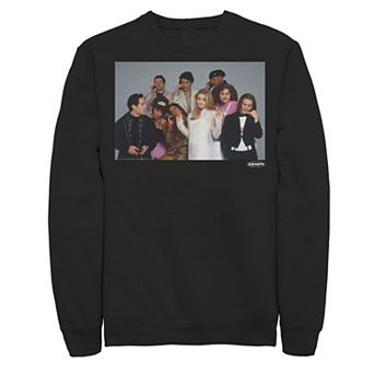 Men's Clueless Cast Funny Group Shot Fleece