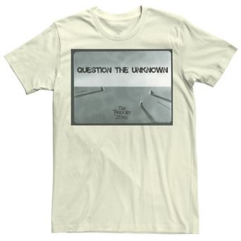 Men's Twilight Zone Question The Unknown Tee