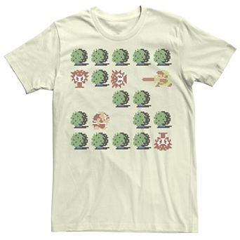 Men's Nintendo Zelda Retro 8-Bit Bushes Tee