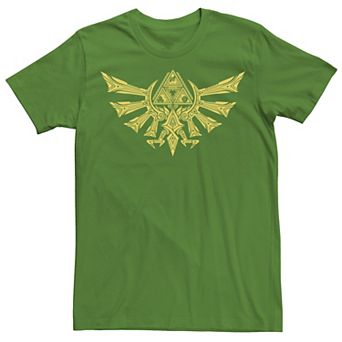 Men's Nintendo Zelda Ornate Hyrulian Emblem Tee
