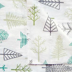 Home Fashion Designs Stratton Collection Printed Flannel Sheet Set