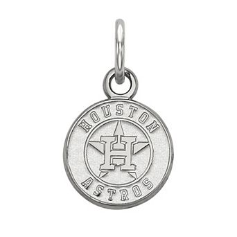 LogoArt 10k Gold Houston Astros Logo Pendant