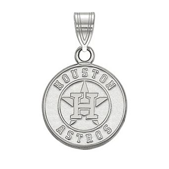 LogoArt 10k Gold Houston Astros Logo Pendant