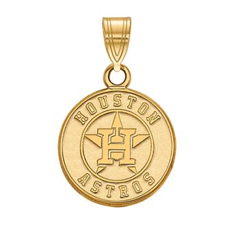 LogoArt 14K Gold Houston Astros Pendant