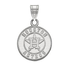 LogoArt Houston Astros Sterling Silver Team Logo Charm