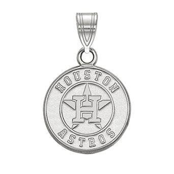 LogoArt Sterling Silver Houston Astros Pendant