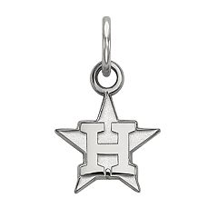 14k Yellow Gold 1/2in Houston Astros Star Pendant